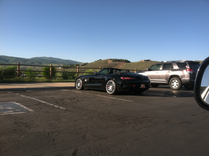 One of them fancy Mercedes